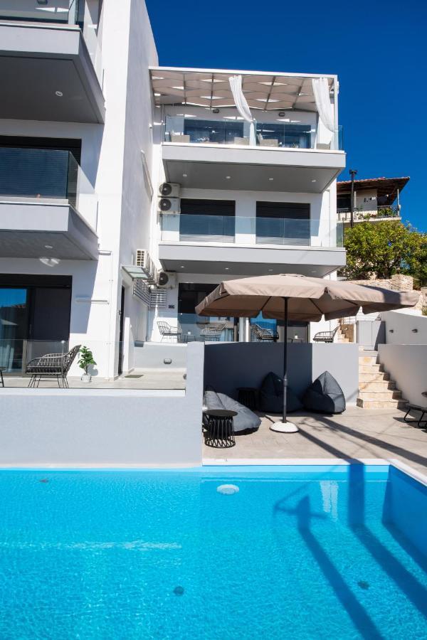 Villa Kalipso & Nafsika Maisonettes Grey Diamond Nikiana Exterior foto