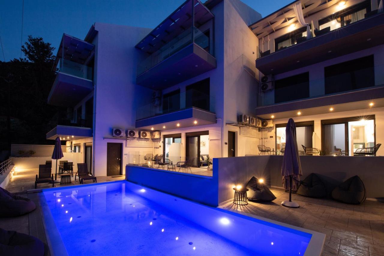 Villa Kalipso & Nafsika Maisonettes Grey Diamond Nikiana Exterior foto